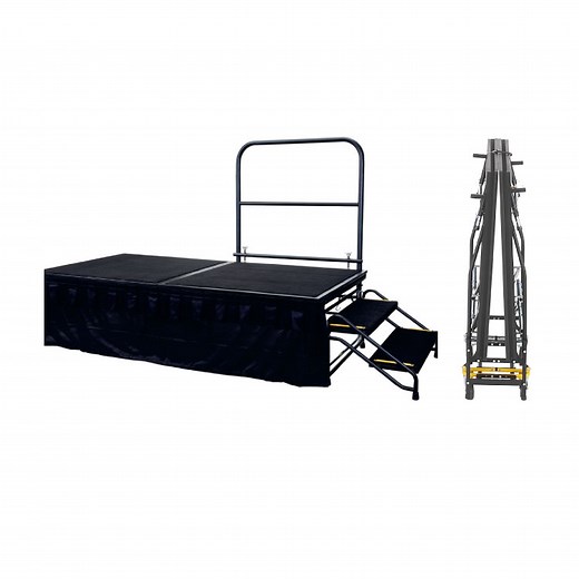 Portable Staging | 1800 Series Mobile Folding Stage | Australia