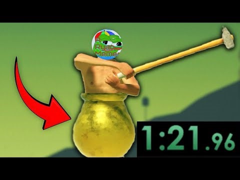How *FAST* Can I Speedrun GETTING OVER IT?