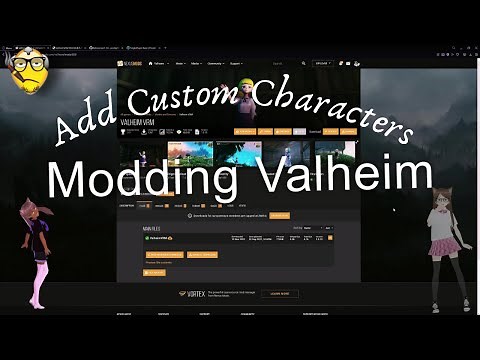 I Modded Valheim and Created then Added Custom Character