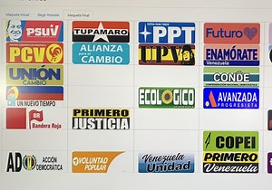 Así quedaron ubicados los 36 partidos en el tarjetón electoral del 25 de mayo