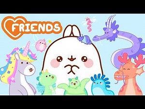 Molang Meets Magical Creatures 🐉💖 Ultimate Fantasy Compilation