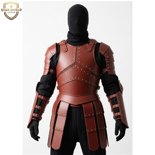 Handmade Ninja Battle Suit for Men | Leather Costume | LARP Cosplay | Gift for Him - Etsy