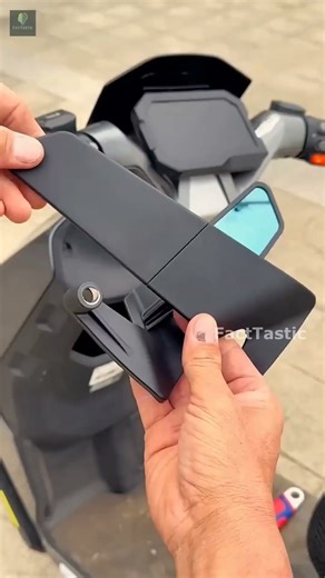 Anti glare rear view mirror for bike and scooter