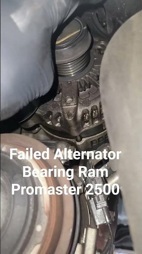 Erratic dash lights? Burned Electrical? Check Alternator! Ram Promaster #diy #automobile #mechanic