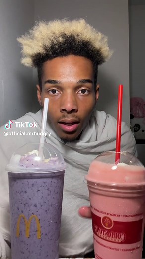 #mrhungry #itstimetoeat #barbiemilkshake #grimaceshake #barbiemovies #umai👺 #grarbie