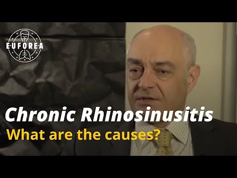 What causes chronic rhinosinusitis and nasal polyps?