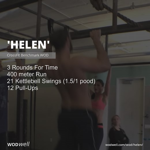 "Helen" Workout, CrossFit Benchmark WOD | WODwell