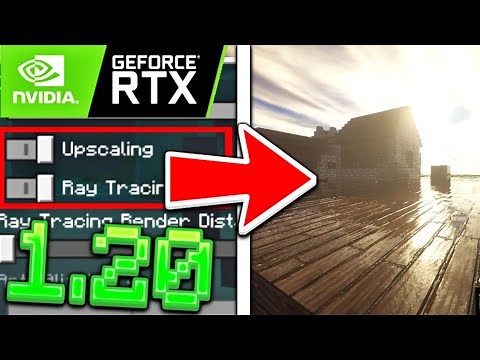 How To Enable RTX Shaders In Minecraft Bedrock 1.20!