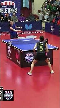 141 shots. 1 minute and 42 seconds. The longest rally in MLTT HISTORY #tabletennis #pingpong #mltt