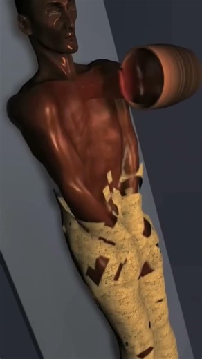 How Mummies Were Made? 🤯 | The Mummification Process Step by Step #shorts