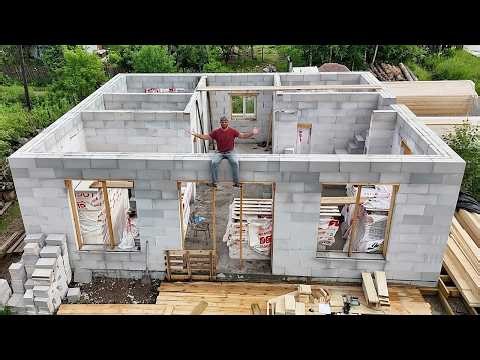 Man Creates His Dream House Alone in 180 Days | From start to finish