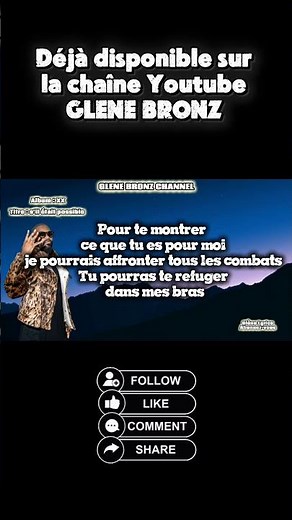 Fally Ipupa s'il était possible (Lyrics by GLENE BRONZ)