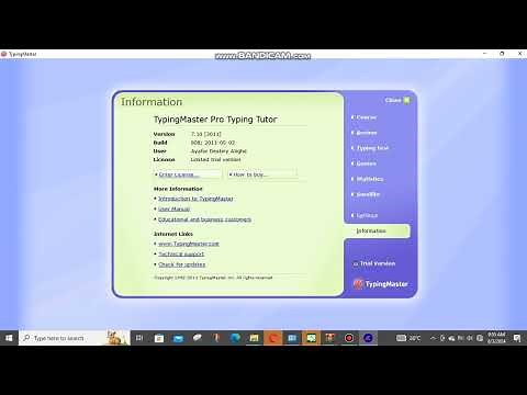 How to activate typing master pro using license key