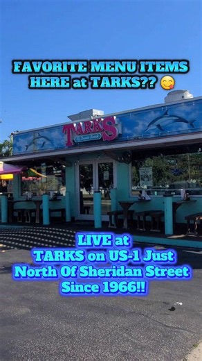 LIVE at TARKS in Dania Beach on US-1 Just North Of Sheridan Street Since 1966!! Who Else STILL LOVES TARKS and Has Favorite Menu Items?? How Many Old Locations Can You Recall? 💝😋🤔 #flashbacksouthflorida #southflorida #daniabeach #dania #hollywoodflorida | Flashback South Florida - Memories and Memorabilia
