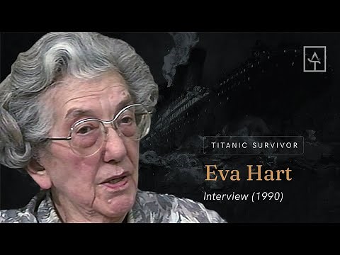 Titanic Survivor Eva Hart - Interview (1990)