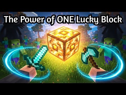 What Happens When You Open ONE Lucky Block in Minecraft?!