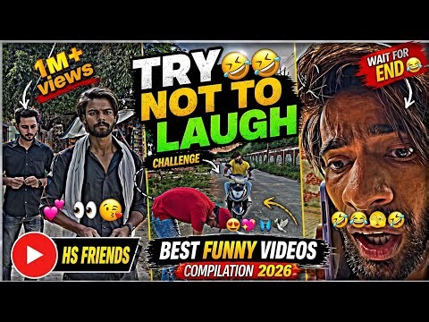 Try Not To Laugh 😂 | Funny TikTok Compilation 2026 | HSH Friends