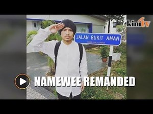 Namewee remanded over CNY music video