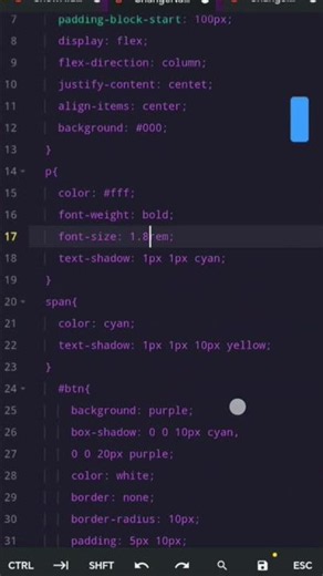 cambia el nombre con javascript y el evento de Escuha click "AddEventListener" #javasrcipt #css