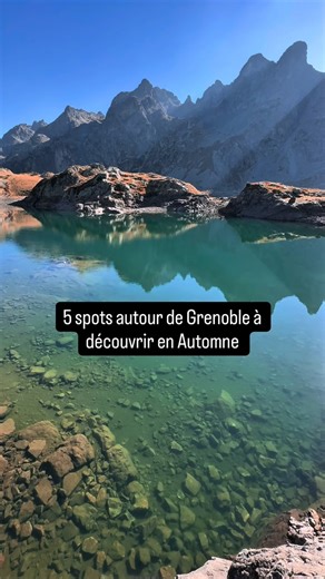 5 spots autour de Grenoble Alpes à découvrir en automne 😍 🍂 La région de Grenoble regorge de superbes spots et randonnées avec des paysages à couper le souffle et surtout qui prennent tout leur sens l’automne, très souvent desservis par les bus depuis le centre-ville. De quoi en prendre plein les yeux pour profiter des beaux jours ! Les 5 spots autour de Grenoble : ➡️ Le village de Monteynard - Depuis le petit belvédère du village de Monteynard (accessible sans marcher), profitez des couleurs 