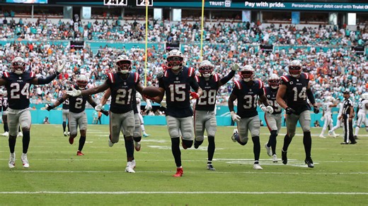 Marte Mapu snags INT off Tagovailoa just before two-minute warning