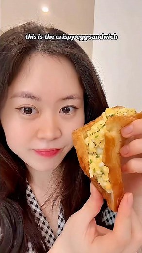 Crispy egg sandwich from ‪@Gumacook‬ and ‪@BayashiTV_‬ #shorts