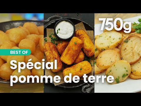 Nos 3 meilleures recettes classiques avec des pommes de terre - 750g