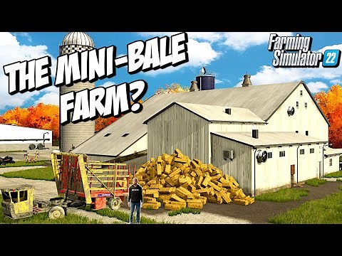 So Many Bales on our Iowa Plains Corn Farm |Supercut part 2| Farming Simulator 22