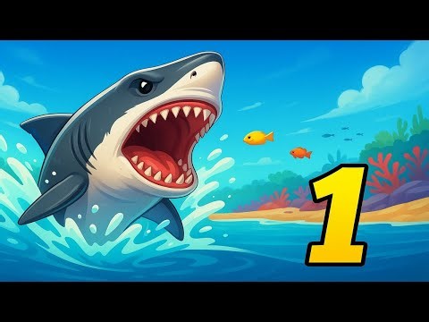 Become the Ultimate Ocean Predator! 🦈💥 (Shark Fish Simulator Gameplay)