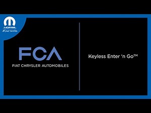 Keyless Enter ‘n Go™ / Passive Entry | How To | 2026 Chrysler, Dodge, Jeep, Ram & Fiat Vehicles