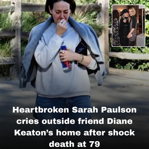 12K views · 175 reactions | An emotional scene outside Diane Keaton’s home — Sarah Paulson seen in tears after the beloved star’s sudden death at 79. SEE MORE | Wisdom of Ages | Facebook