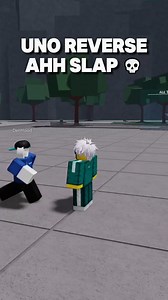 Uno Reverse Ahh Slap 💀🙏 #roblox #shorts #squidgame #tsb #gojo | FoltynPlays Gaming