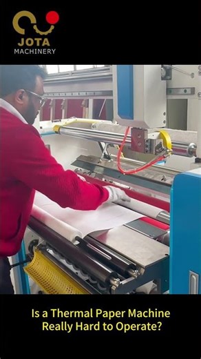 #shorts Thermal Paper Machine Looks Complex — But Is It Really Hard to Use?