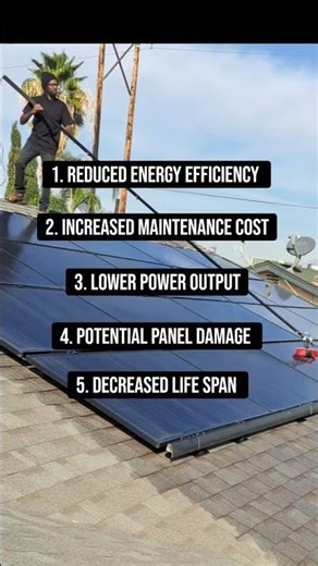 5 problems with having dirty solar panels!