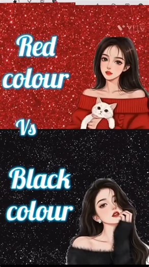 Red ♥️ 🆚 Black 🖤 choose your favourite colour look 👰 #youtubeshorts #shorts #viral#new#ytshorts#love