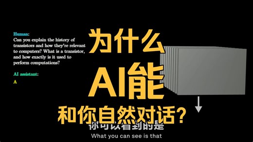 【国语高清】3Blue1Brown神经网络 大语言模型简要解释 神经网络入门经典 人工智能知识科普
