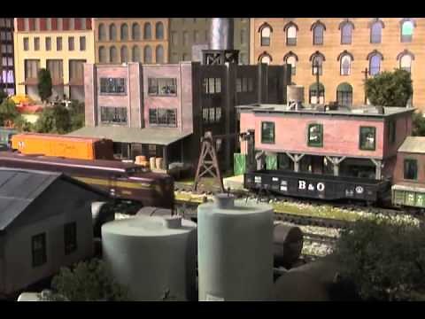 Official 2012 EnterTrainment Junction Model Train Display