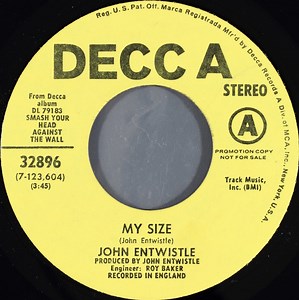 John Entwistle - My Size