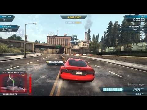 NFS Most Wanted 2012: Fully Modded Pro Dodge SRT Viper GTS | Most Wanted List #3, #4 and #5