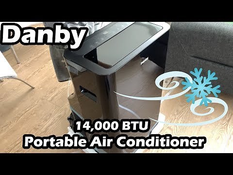 Danby 14,000 BTU 3-in-1 Portable Air Conditioner with Silencer and Wireless Connect DPA140B8BDB-6