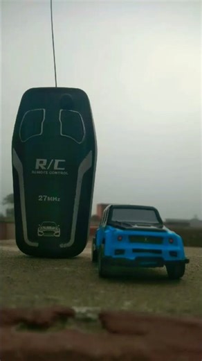 Smallest rc car unboxing and review|blue car|Nili kar remote control