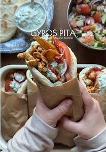 Authentic Greek Gyros Recipe | Delicious Chicken Wrap