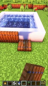 How to Build a Jacuzzi in Minecraft