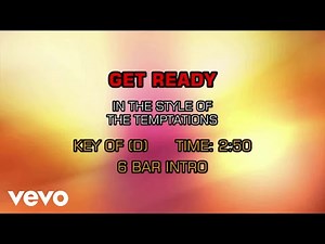 The Temptations - Get Ready (Karaoke)