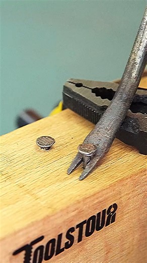 1.6M views · 6.1K reactions | Don’t throw old screwdrivers! Easy DIY nail remover! #diy #toolstour | Toolstour | Facebook