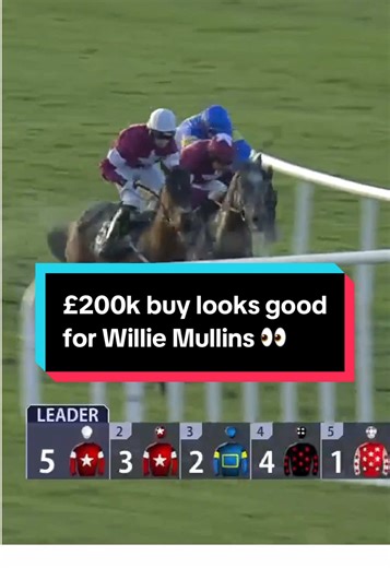 The Irish Avatar, a £200k buy by Poet’s Word, makes a lovely debut under Rules for Willie and Patrick Mullins for Gigginstown House Stud. “I’m really looking forward to him over jumps,” says Patrick Mullins. “He has a big, high cruising speed and that is his strength I think.” One to keep an eye, particularly next season 👀 #horses #horseracing #horsesoftiktok #horsesontiktok