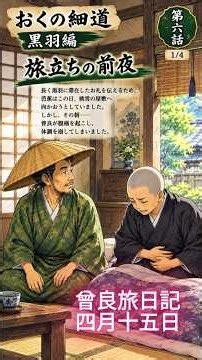 #奥の細道 #松尾芭蕉#俳句 #河合曾良#曾良旅日記#capcut #voicebox #歴史#雑学 #アニメ#おまけ