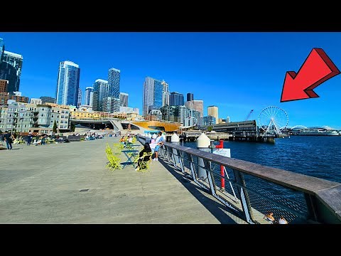Waterfront Park Seattle Washington Walking Tour