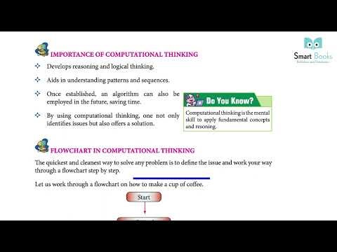 Class 6 Computer Chapter 5 Computational Thinking | Smart Book Publisher