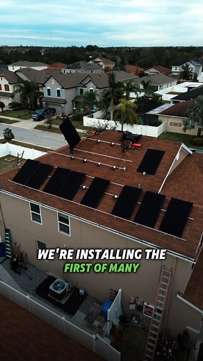 ⚡ First of Many Solar Battery Backup Installs! 🔋☀️ Hey guys, Ryan from SolarBear here! Today, we’re installing a solar system with a Franklin battery backup—and this is just the beginning. 🚀 💡 Why a battery backup? ✅ Stay powered during outages ⚡ ✅ Energy independence, day & night 🌙 ✅ Storm-ready—no more worrying about hurricanes! 🌪️ Last year, many of us lost power during Hurricane Milton, and this customer isn’t taking any chances. They’re now fully prepared for the next outage! 💪 💬 Thi